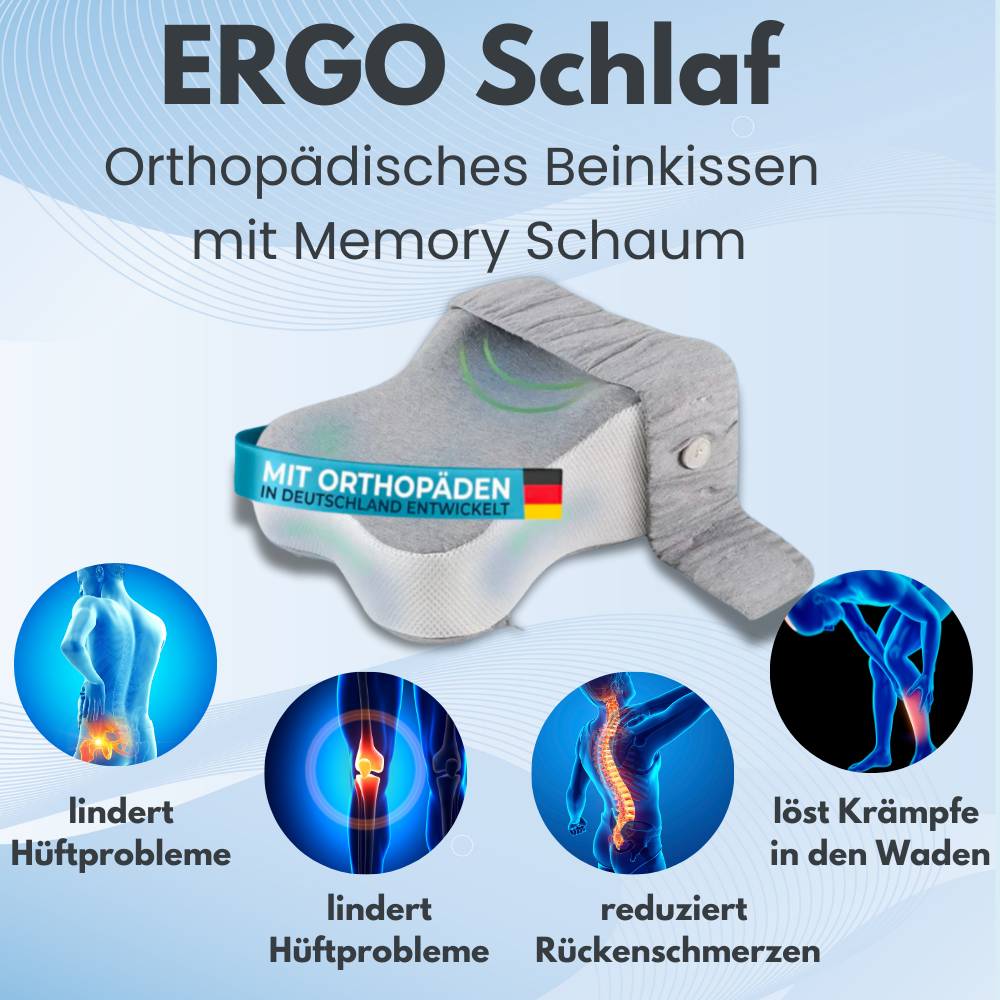 Ergo Schlaf- Unser orthopädisches Beinkissen